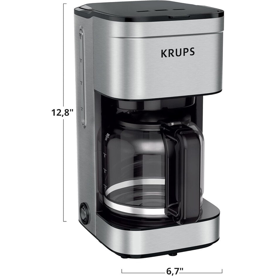 10-Cup Drip Coffee Maker, Digital Display, Stainless Steel Finish, Programmable Timer, Auto Shutoff