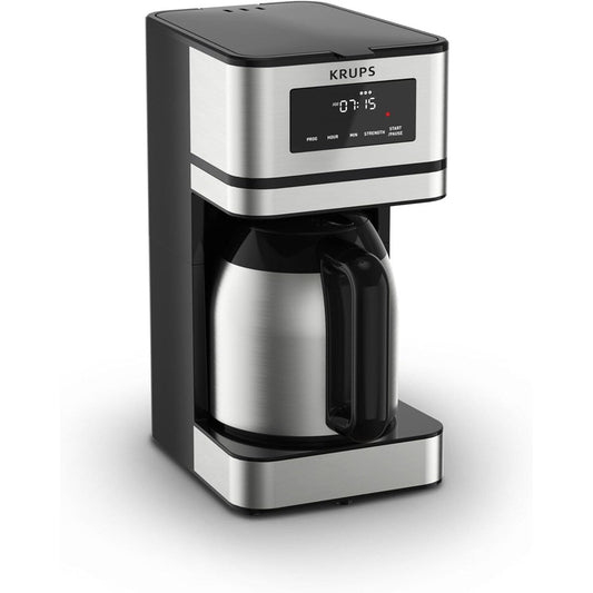 14-Cup Programmable Coffee Maker, Stainless Carafe, 3 Brew Strengths, 24H Timer, 4H Keep Warm