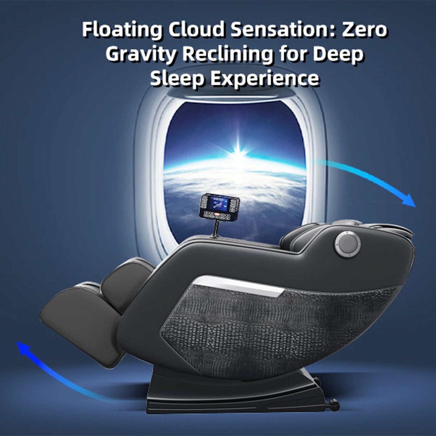 Zero Gravity Massage Recliner Chair with Full Body Massage, Heating, and Built-in Bluetooth Audio